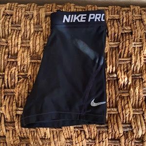 Black Nike pro shorts!!!